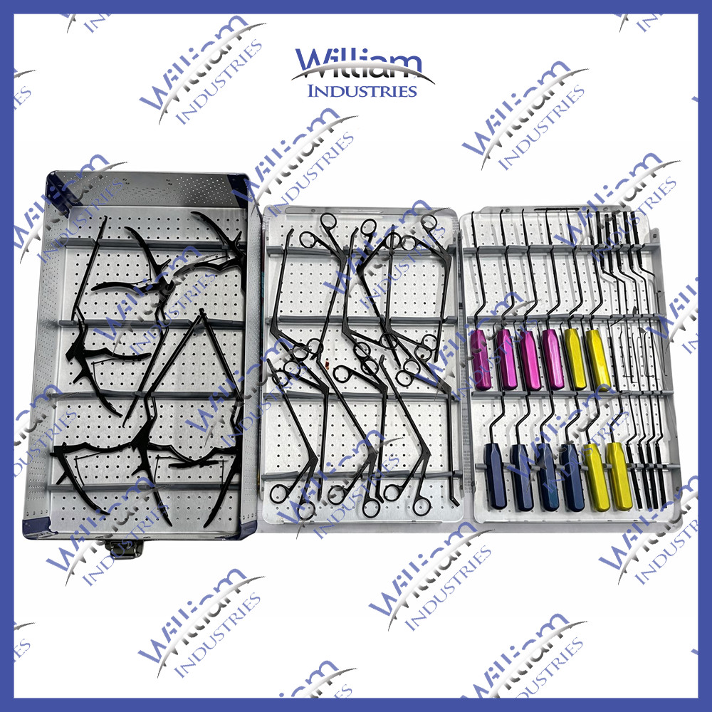 MIS Spine Posterior Lumbar Surgical Instrument Set Stainless Steel