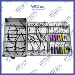 MIS Spine Posterior Lumbar Surgical Instrument Set Stainless Steel