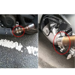 2X T-Bolt Stainless Steel Heavy Duty Motorcycle Exhaust Hose Pipe Muffler Clamp