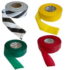 Conterra Four Color Triage Tape (Black, Yellow, Green, Red)