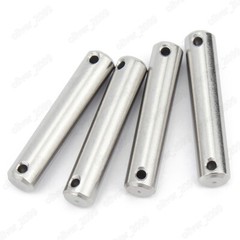 304 Stainless Steel Dowel Pin Parallel Pin Roller Pin With Two Holes M4 M5 M6 M8