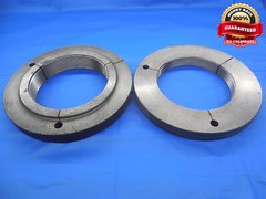 5 3/4 8 UN 2A THREAD RING GAGES 5.75 GO NO GO P.D.’S= 5.6658 & 5.6558 N-2A 5.750