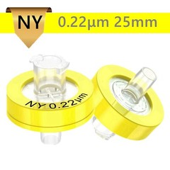 100x Hydrophilic Syringe Filters NY/PTFE/PES Membrane Pre-filter Filtration HPLC