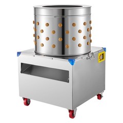 Uimoso 19.7″ Electric Poultry Plucker Machine 1500W,275RPM,106 Fingers, Portable