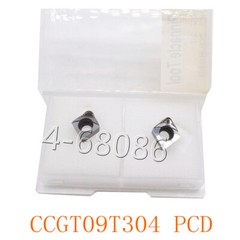 CCGT09T304 PCD carbide insert bits Used for Aluminum Diamond (PCD) INSERT CCMT