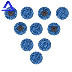 10 Pack 3″ Blue Quick Change Easy Strip & Clean Discs For Paint Rust