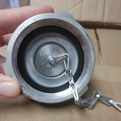 Temco Aluminum Fuel Tank Cap Assembly 2.0-11.5 NPSH, 190F Thermal Relief, 3 Lug