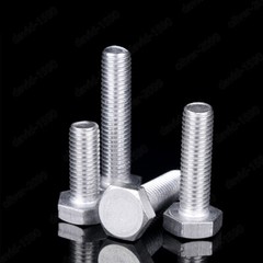 Aluminum Alloy 6061 Hexagon Bolts Hex Head Cap Screws M4 M5 M6 M8 M10 M12 M16