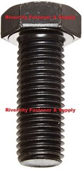 (10) 1/4-20×1 Grade 8 Bolts / Hex Head Cap Screws / 1/4x20x1 Plain / Black 1/4×1