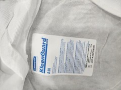 KLEENGUARD A10 25pk Protection Coveralls Zip Closure 2X-Large 2xl Hooded Booted