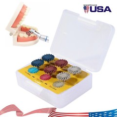 Dental Composite Polishing Kit Diamond RA Polisher Burs For Contra Angle 2.35mm
