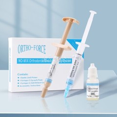 Dental Orthodontic Adhesive Light Cure Band Cement Shade Blue Glue Kit for Brace