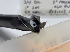 Helical 60057 3/4″ extended reach coolant through carbide end mill .060 radius
