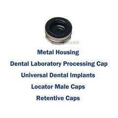 US Dental Zimmer PA Dia=3.5mm Abutments 1-5mm Implant Retention Caps Remove Tool