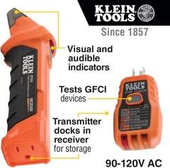 80016 Circuit Breaker Finder Tool Kit with Accessories,GFCI Outlet Tester,2 PCS