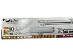 UH4031 Universal Hardware Commercial Door Closer HD Aluminum Size 1-5 New in box