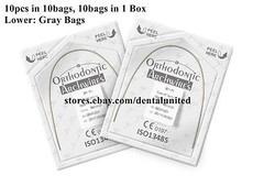 2Boxes 16*16 Upper&Lower Orthodontic Niti Super Elastic Rectangular Archwires