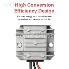 DC 12V24V to DC 30V 3.5A Power Cord Converter Boost Conversion Module Waterproof