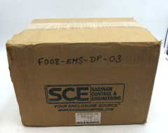Saginaw SCE-12108ELJ w (3) Ashcroft DXLdp Differential Pressure Transmitter (MJ)