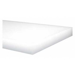 Zoro Select 1Zan9 Off-White Hdpe Sheet Stock 48″ L X 24″ W X 0.125″ Thick