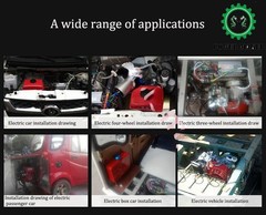 48V/60V/72V Range Extende Electric Motor Vehicle Gasoline Generator