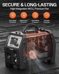 Hitbox 4IN1 MIG Welder Spool Gun/MMA/Gasless/Lift TIG Welding Machine 110V 220V~
