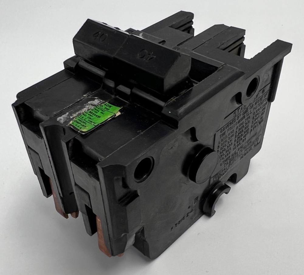 Federal Pacific FPE NA240 2 Pole 40 Amp Stab Lok Circuit Breaker