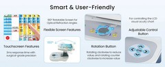 Optical Digital Automatic Phoropter CE Approved Auto Refractometer