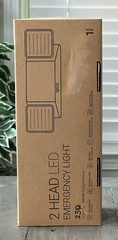 Sunco – 2 Head LED Emergency Light 230 Lumen 6000K Daylight Deluxe White 1 Pack