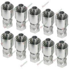 10PCS Hydraulic Hose Fitting 10643-12-12 with 3/4″ Female JIC Swivel for Parker