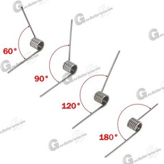 Torsion Spring (pack of 10), 0.4mm Wire diameter, 3mm – 6mm OD, Right spring