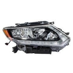 Headlight Assembly for 2014-2016 Rogue Black Housing Right Side 260604BA0A