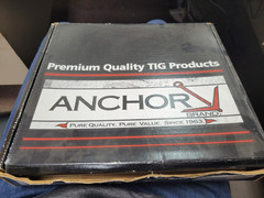 ANCHOR BRAND 40V84R TIG POWER CABLE 12.5FT RUBBER FOR 12 & 27 TORCHES