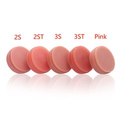 NOBILCAM Pink PMMA Disc Block FOR Digital Denture Base 95MM/98MM