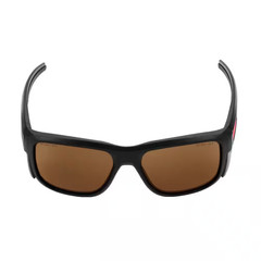 Brown Full Frame Anti-Scratch Safety Glasses with Removable Side Shields