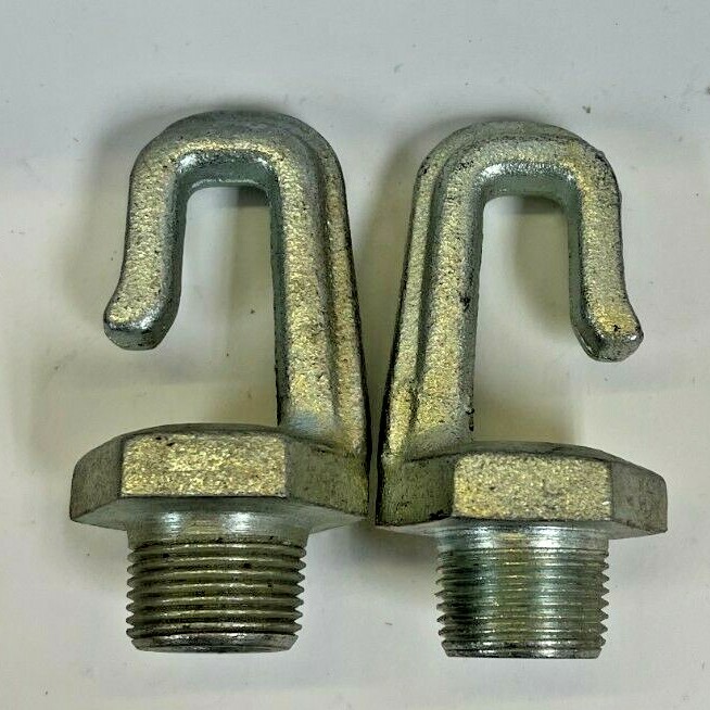 GE LIGHT FIXTURE HOOKS (LOT OF 2) 3/4″ TRADE SIZE