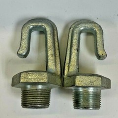 GE LIGHT FIXTURE HOOKS (LOT OF 2) 3/4″ TRADE SIZE