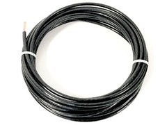 75′ FEET THHN THWN-2 8 AWG GAUGE BLACK STRANDED COPPER BUILDING WIRE VW-1