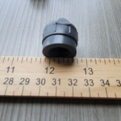 Lot Of 4 – GF+ Georg Fischer 1/4″ PVC SCH 80 NPT Threaded Pipe Cap New