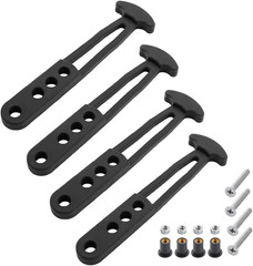 Telescoping Boat Ladder Strap Set with Adjustable Mounting Holes for 4-Step Ladd