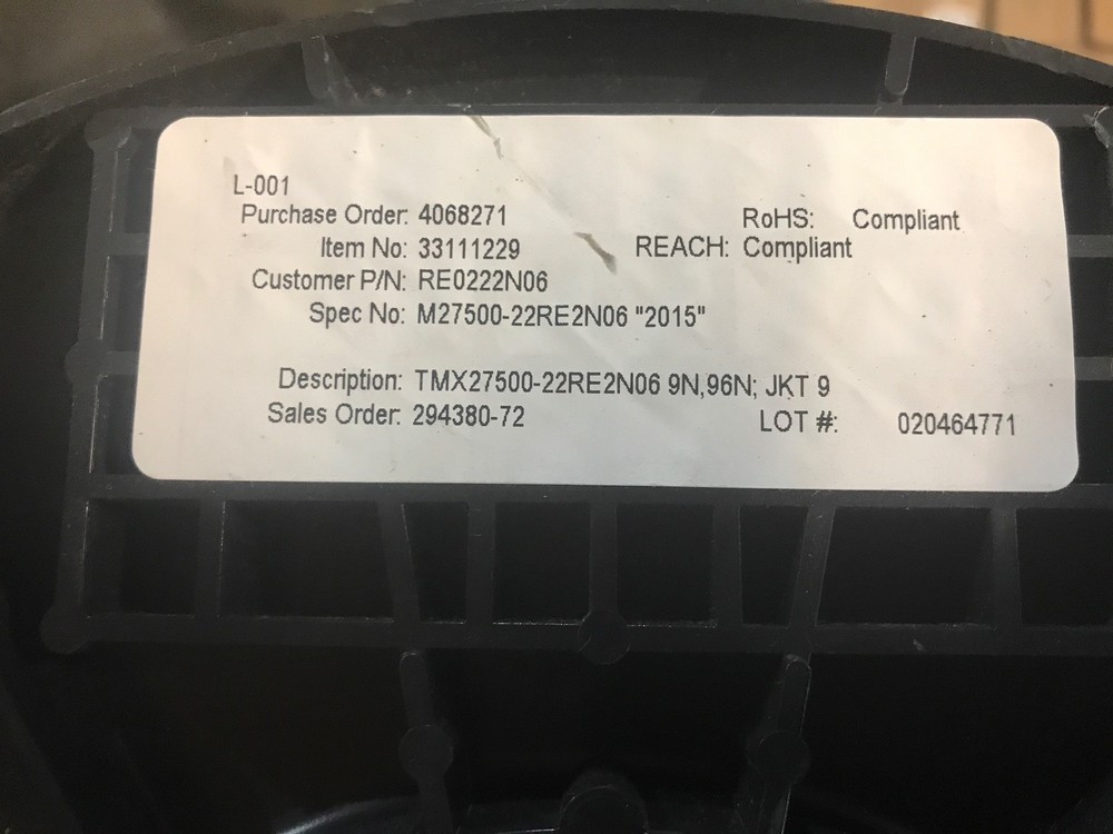 Carlisle / Thermax TMX27500-22RE2N06 CABLE 9N, 96N SPOOL1400 FT