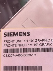 SIEMENS SIPROTEC C53207-A406-D333-1/1 GRAPHIC DISPLAY