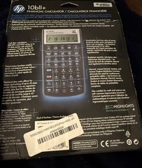 HP 10bll+ Financial Calculator