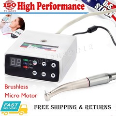 Dental Electric LED Brushless Micro Motor 1:5 Increasing Handpiece 3 Speed Range