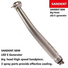 NSK Style Dental Fiber Optic LED E-generator high speed handpiece 4HOLE SDM