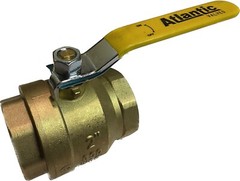 2″ Inch Full Port 600WOG Female Brass Ball Valve FIP Threaded IPS