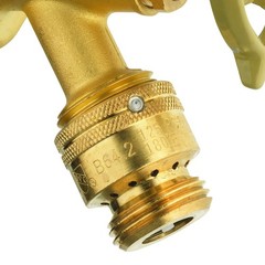 Homewerks VACBFPZ4B 0.75 in. Brass Male Hose Thread Vacuum 3/4 Inch.,