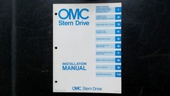 OMC Stern Drive Installation Manual Part 581046 1975 Illustrated Guide