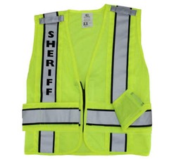 High Visibility Reflective Duty Safety Vests Plain and ID (Security)