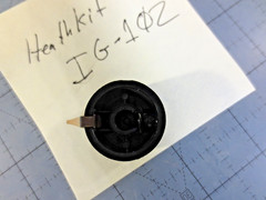 Heathkit IG-102 RF Signal Generator Pointer Knob Only! (Free Shipping!)